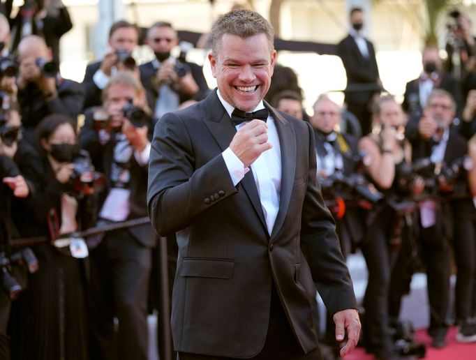 Matt Damon v Cannes.