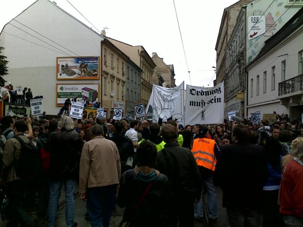 Brno - demonstrace