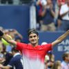 US Open - den čtvrtý (Roger Federer)
