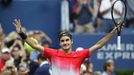 US Open - den čtvrtý (Roger Federer)