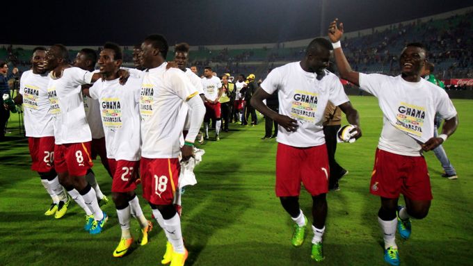 Fotbalisté Ghany