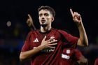 Sparta - Zlín 1:0. Gól Haraslína neplatil, ale po trefě Rrahmaniho už Sparta vede