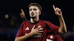 Albion Rrahmani slaví gól Sparty v Konferenční lize