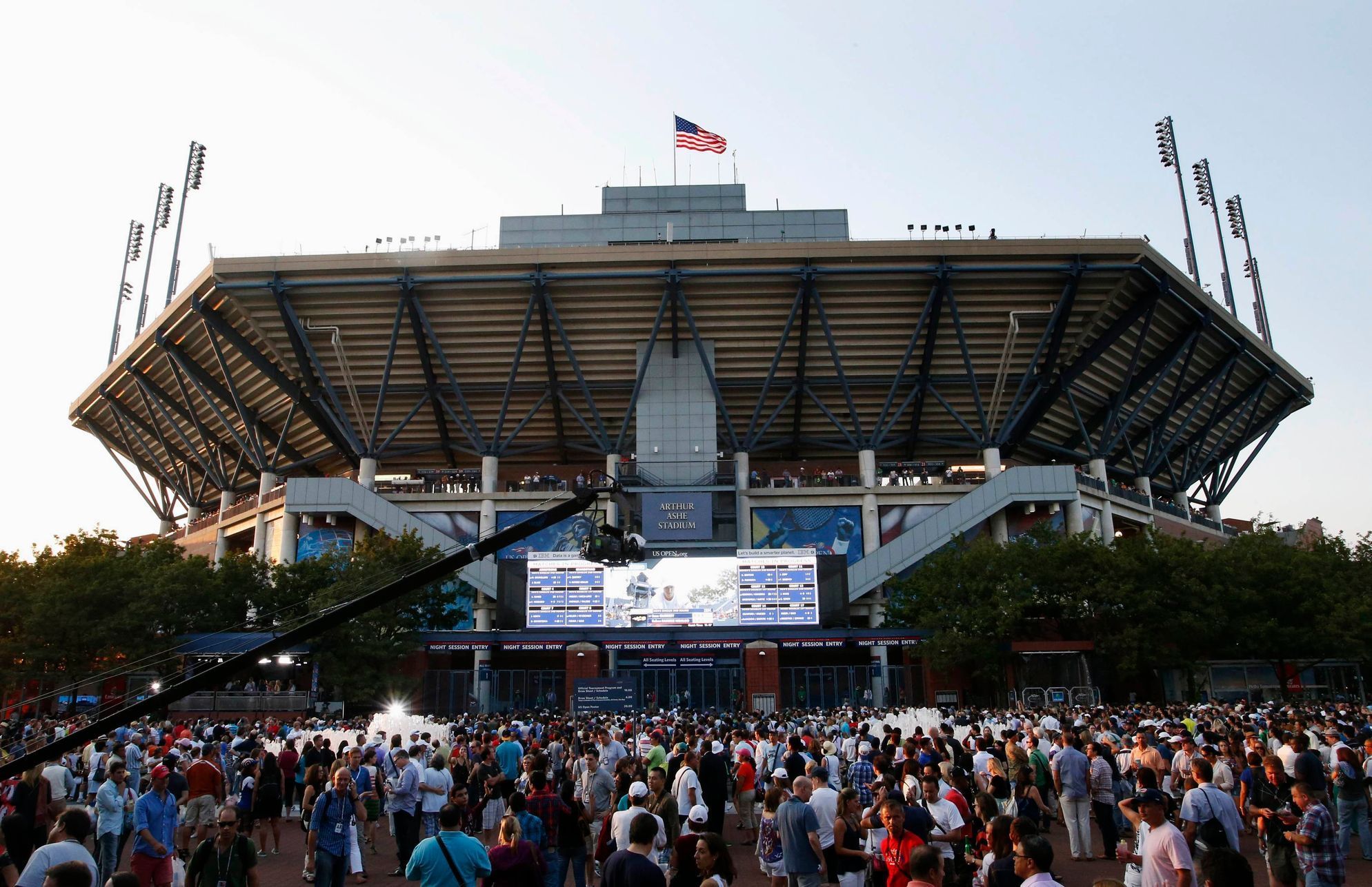 Fanoušci na US Open 2012