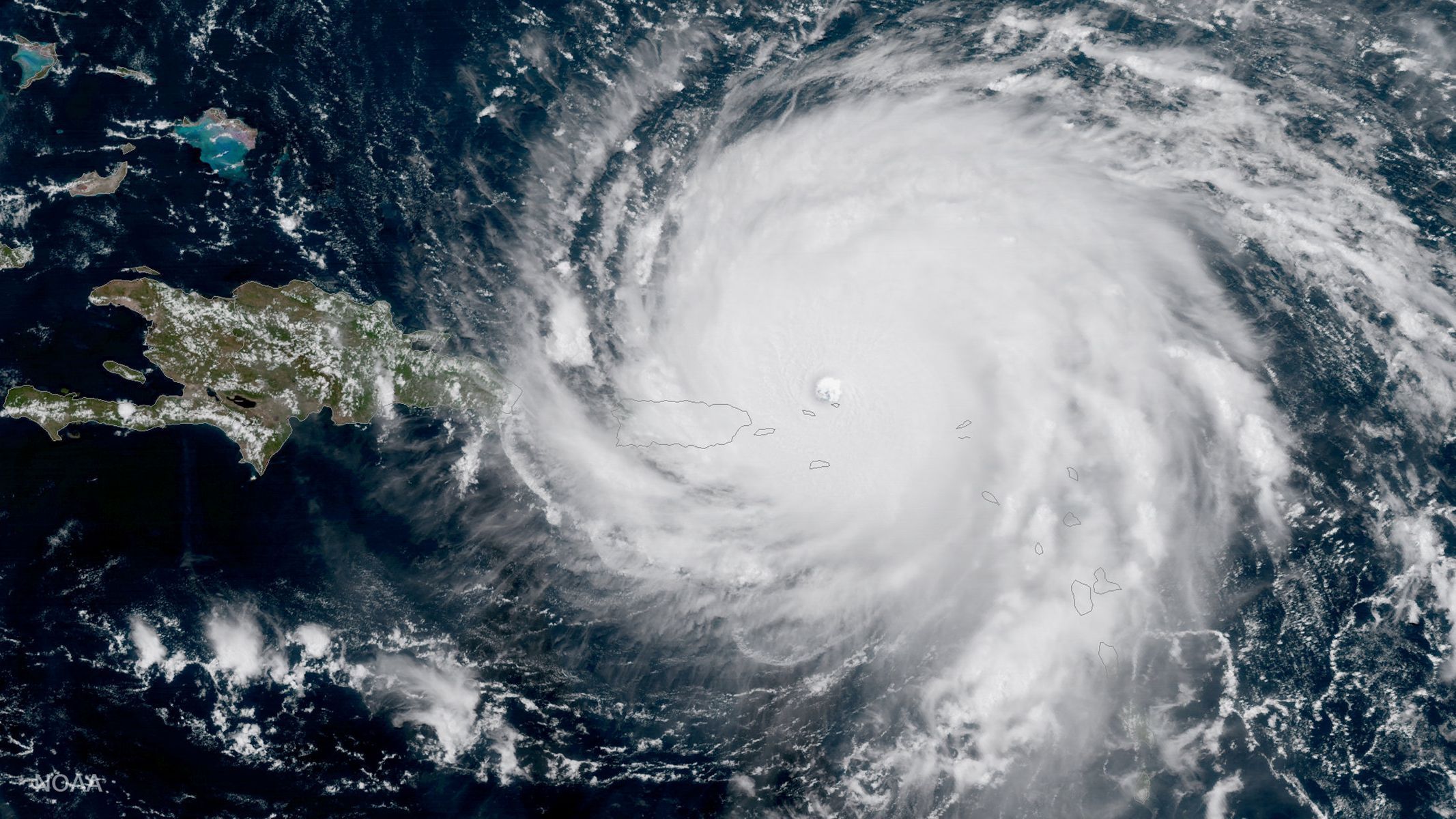 Hurikán Irma, září 2017