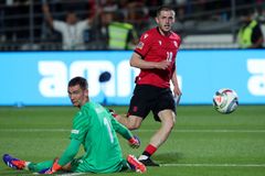 Otřesný vstup do Ligy národů. Čeští fotbalisté vybouchli v Gruzii 1:4