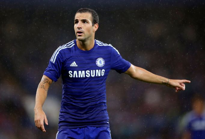 Cesc Fabregas v přípravě na sezonu 2014-15