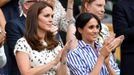 Celebrity na Wimbledonu 2018 (Kate a Meghan)