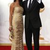 Emmy 2013 - Luciana Barroso, Matt Damon