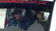 Zlínský bek Vlastimil Vidlička se do sedadla spolujezdce vyloženě těšil.