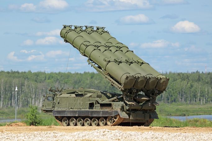 Systém protivzdušné obrany S-300. Ilustrační foto.