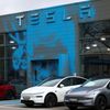 Tesla, Musk, protest, Berlin, Germany