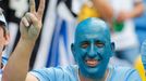 Fanoušci Uruguaye na MS ve fotbale 2014