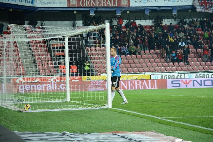 Sparta vs České Budějovice, utkání Synot ligy (Křížek)