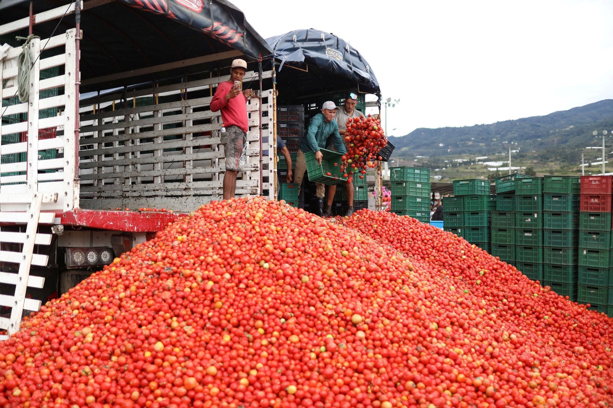 Tomatina, Peru