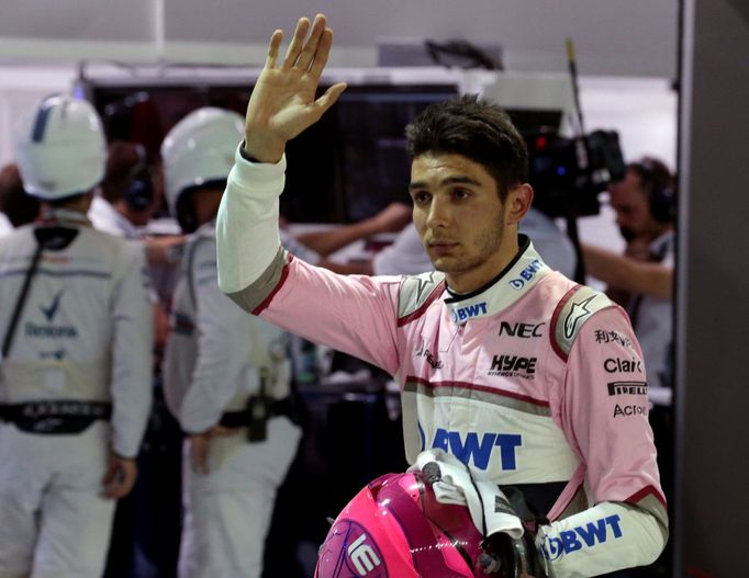 F1, VC Singapuru 2018: Esteban Ocon, Force India