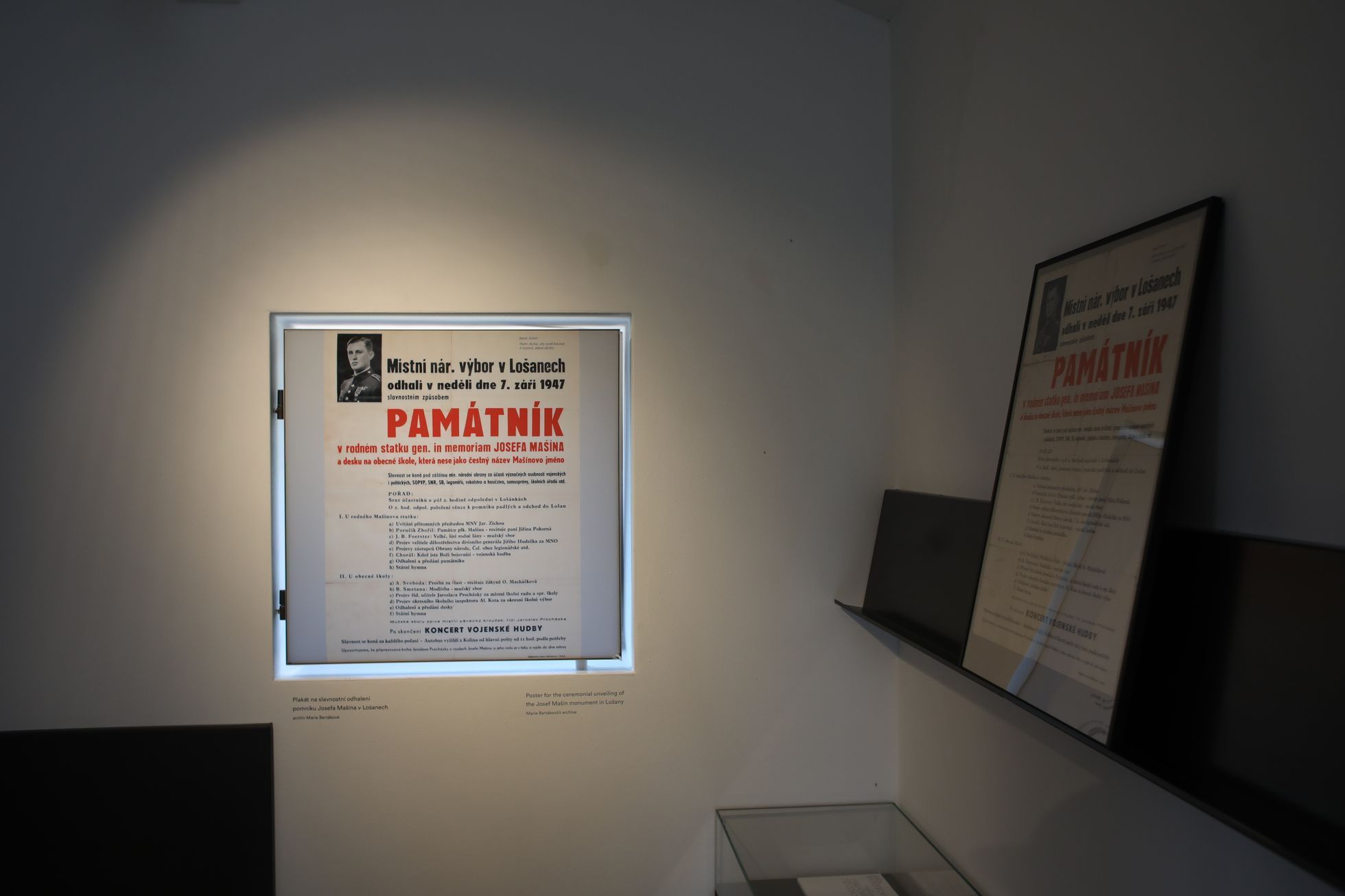 Památník odboj bratři Mašínové Lošany