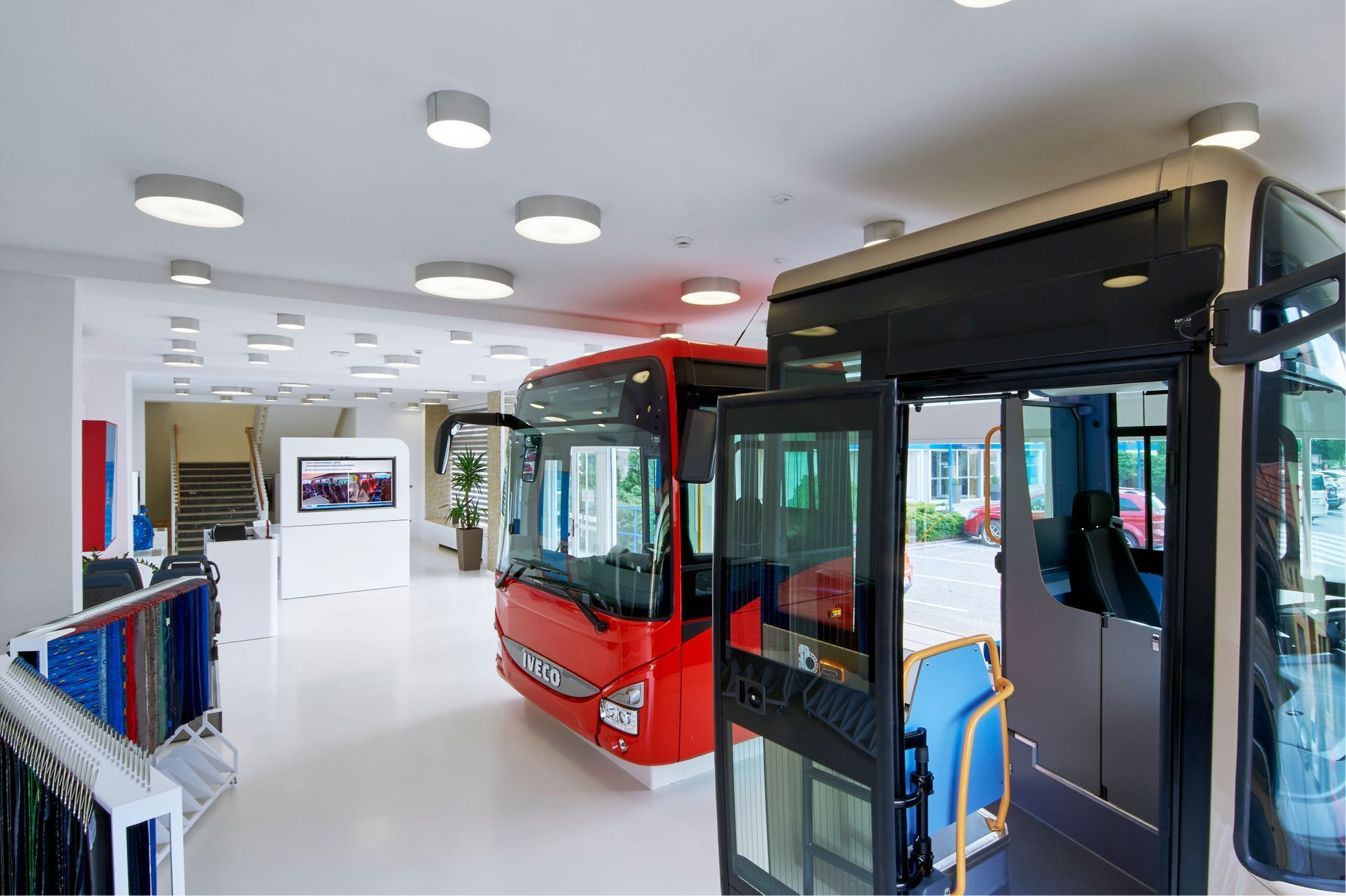 Bus design centrum Vysoké Mýto - kabiny