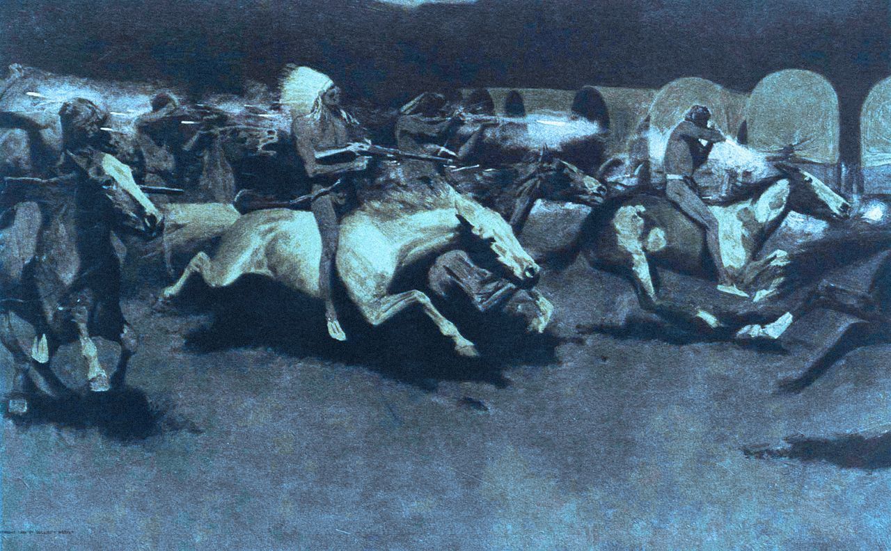 Jednorázové užití / Fotogalerie / Nádherné obrazy z Divokého západu od amerického malíře, který předběhl Zdeňka Buriana