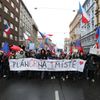 Demonstrace, Česká televize, 17. listopad, protest