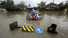Následky tropické bouře Pabuk v Thajsku