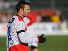Lukáš Došek při Silvestrovském derby