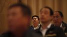 Chinese communist leaders attend a class at a communist party school called China's Executive Leadership Academy of Jinggangshan, in Jiangxi province, September 20, 2012. China has yet to announce the start date for the 18th Communist Party Congress, China's biggest political meeting in 10 years, which will see the transfer of power from President Hu Jintao and Premier Wen Jiabao to a new generation. REUTERS/Carlos Barria (CHINA - Tags: POLITICS) Published: Zář. 20, 2012, 4:34 odp.