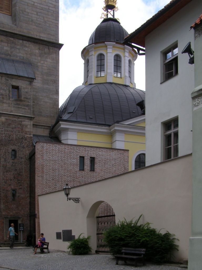 Schodiště k Bílé věži v Hradci Králové