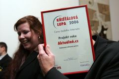 Nominujte Aktuálně.cz na cenu Křišťálová lupa 2013