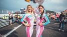 ME tahačů Most 2018: grid girls Buggyry