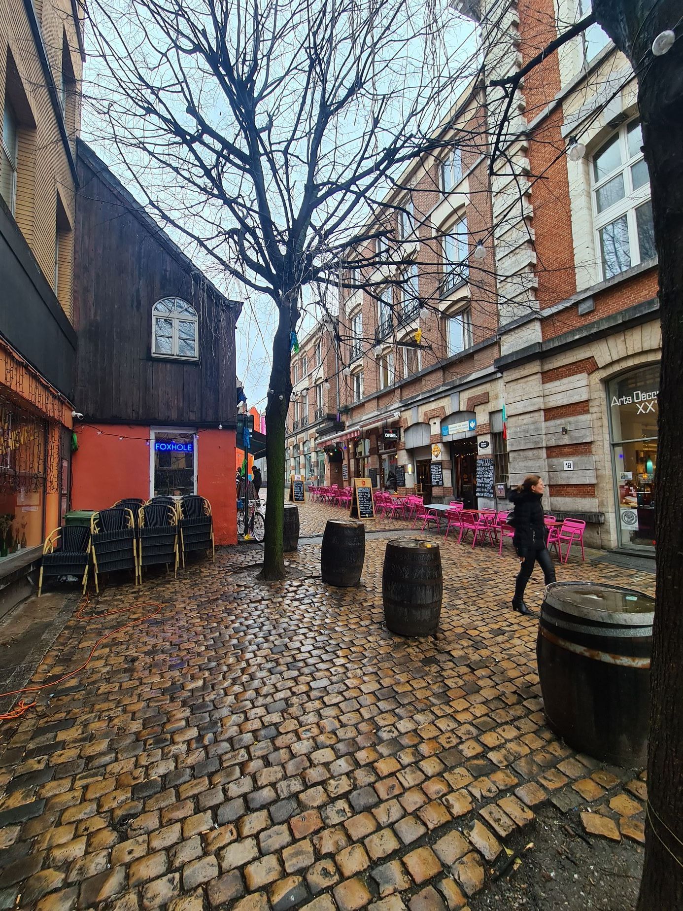 brusel reportáž hranolky pralinky jídlo architektura