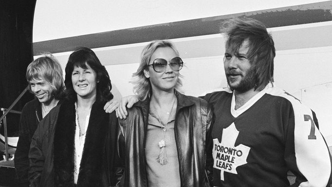 Švédská skupina ABBA v Rotterdamu v roce 1979.