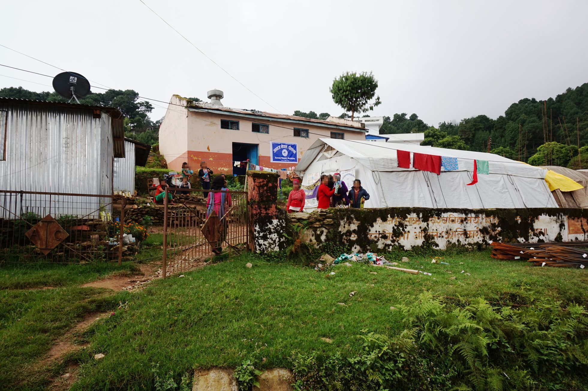 Domov pro ohrožené ženy ve městě Charikot, Nepál.