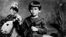 Pětiletého Franze Kafku v roce 1888 vyfotil Moritz Klempfner.