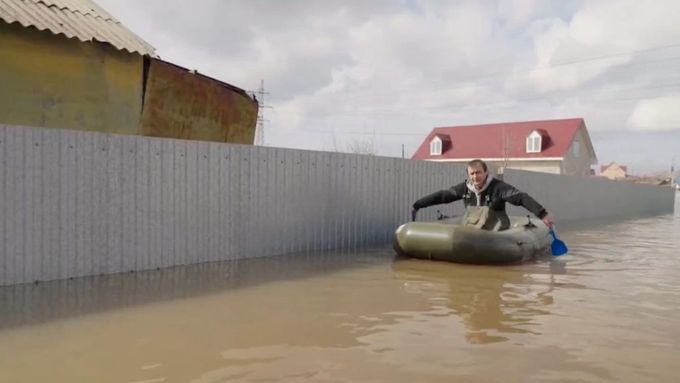 Povodně v Orenburgu