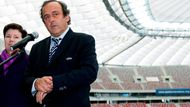 Tento týden jej přijel zkontrolovat šéf UEFA Michel Platini.