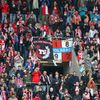 SL, Slavia-Jablonec: fanoušci Slavie