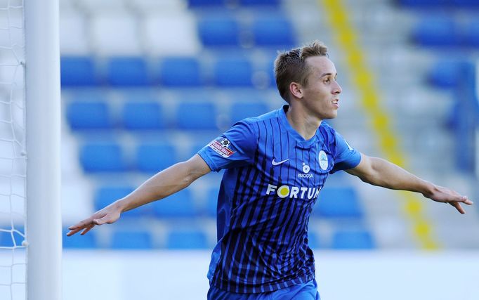 Josef Šural, radost, gól, Slovan Liberec