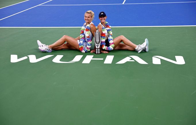 Kateřina Siniaková, Storm Hunterová (Wu-chan 2025)