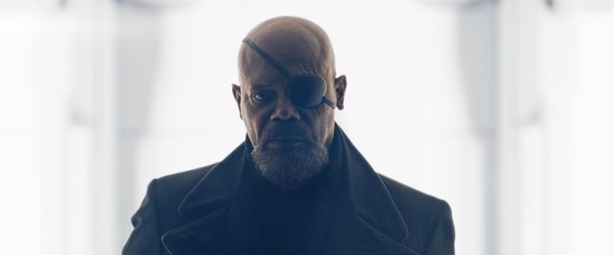 Samuel L. Jackson jako Nick Fury.