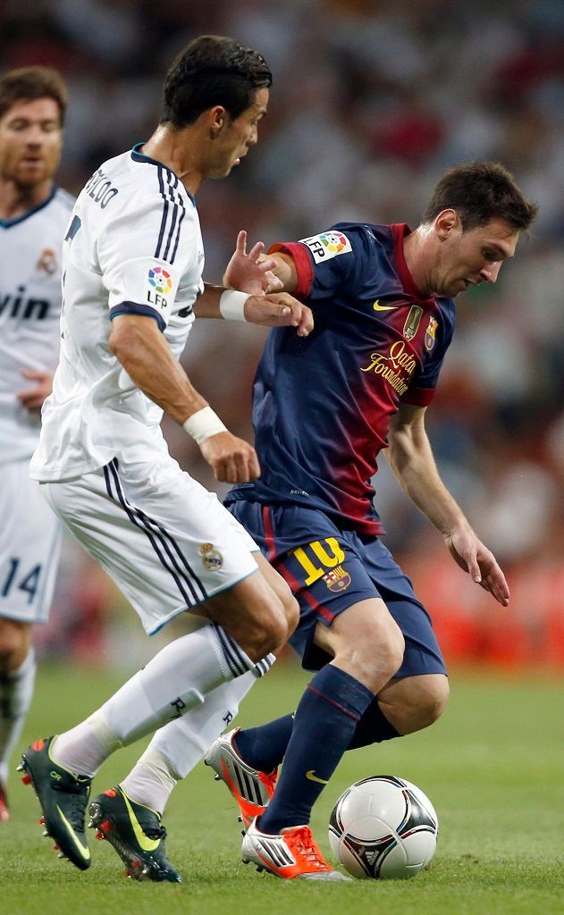 Ronaldo a Messi ve finále španělského superpoháru Real - Barcelona