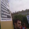 Demonstrace proti Romanu Jochovi
