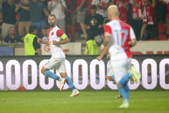 Josef Hušbauer ve 3. předkole Ligy mistrů Slavia - Dynamo Kyjev