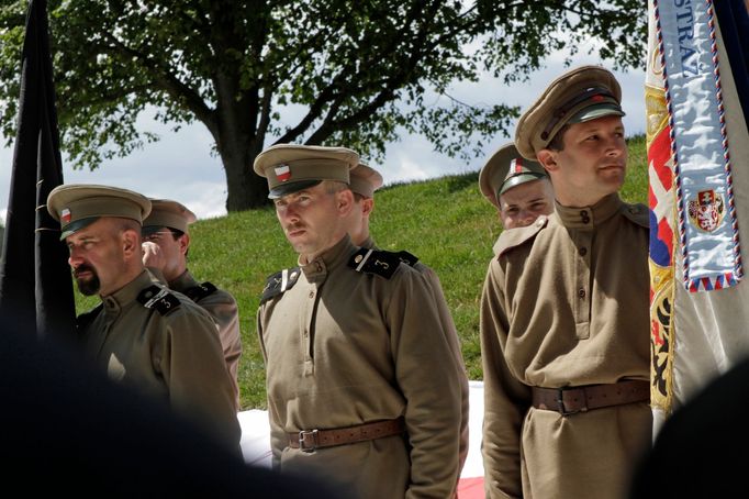 Památník bitvy československých legionářů u Zborova, 1917