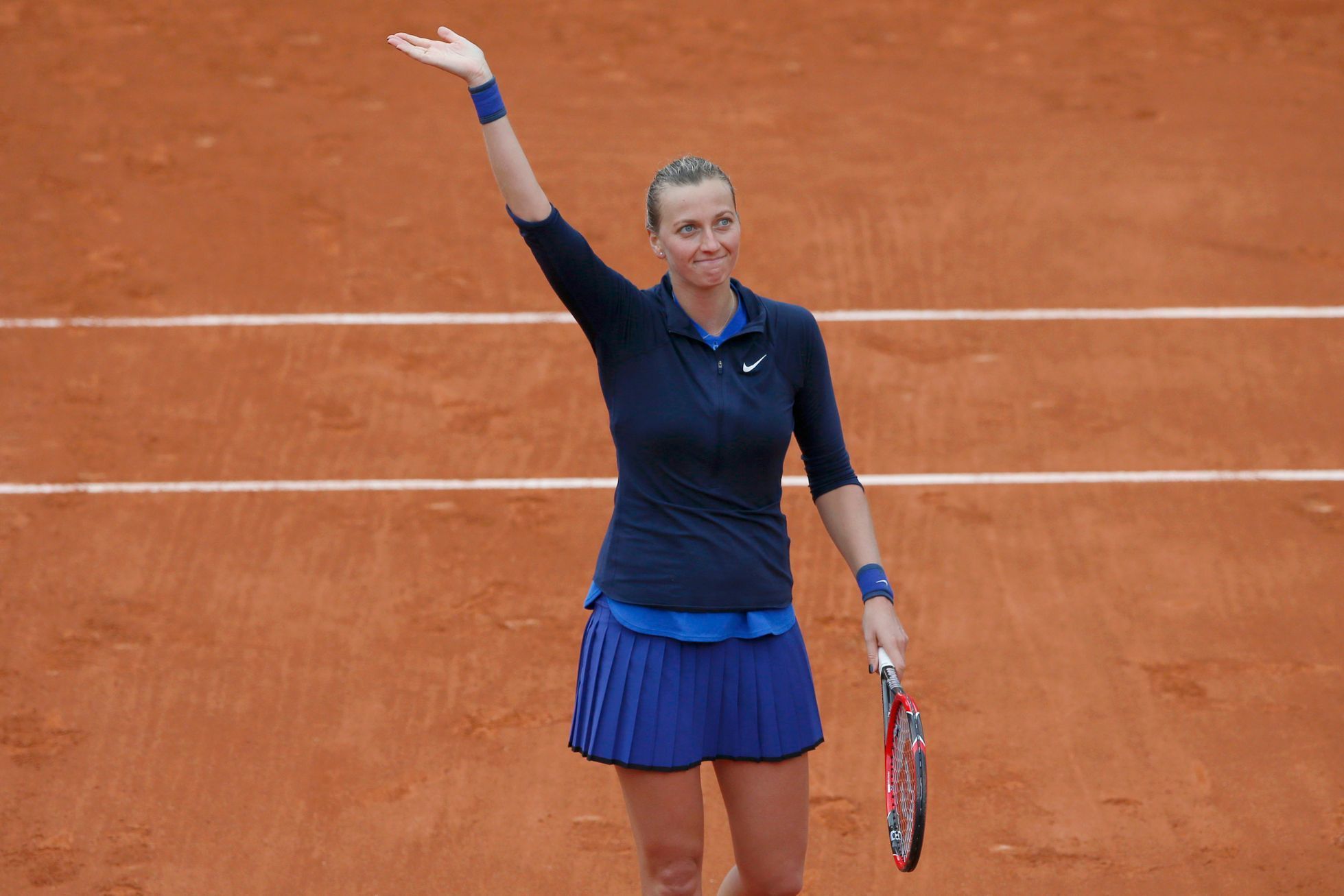 Petra Kvitová v 1. kole French Open 2016