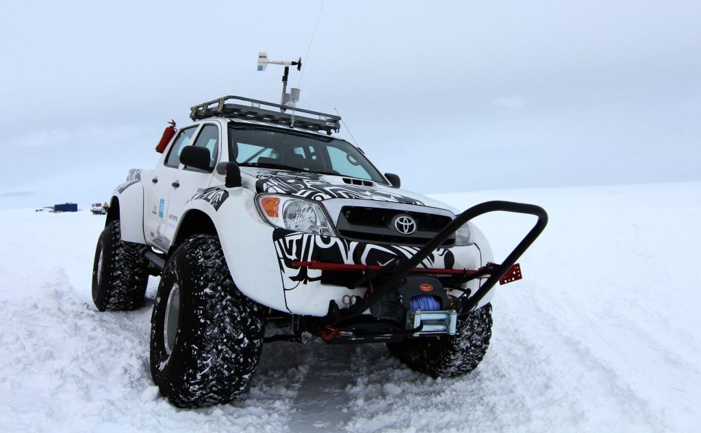 Toyota v Antarktidě