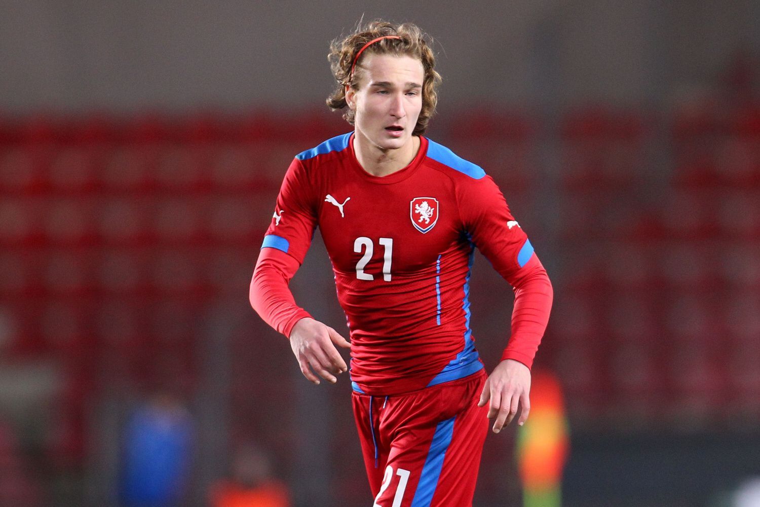 ČR 21 - Anglie 21: Matěj Hanousek