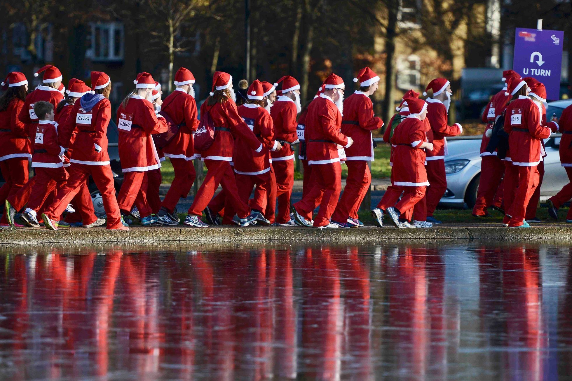 Santa Claus ve světě 2016
