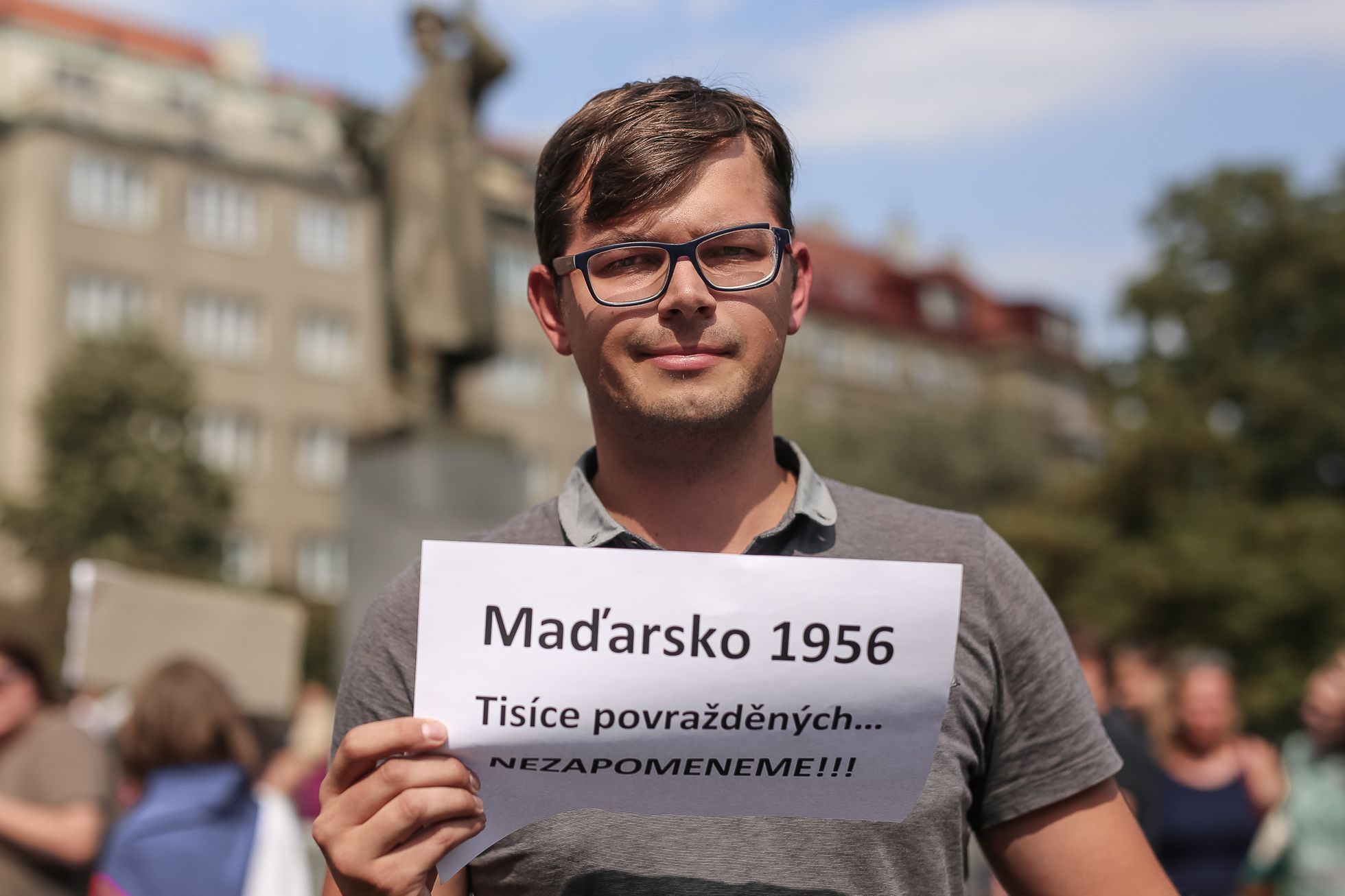 Anketa lidí v Praze, co pro ně znamená výročí srpna 1968