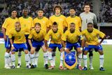 Brazilci na začátku zápasu